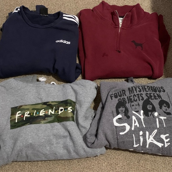 ✨COMBO✨ 4 brand named hoodies all size medium!!!